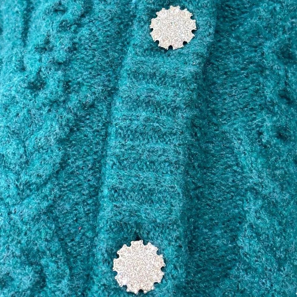 A New Day Emerald Green Soft Cardigan Size Small NWT